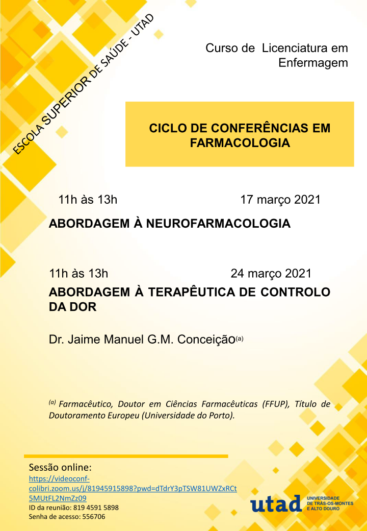 Ciclo Conferências Farmacologia 1